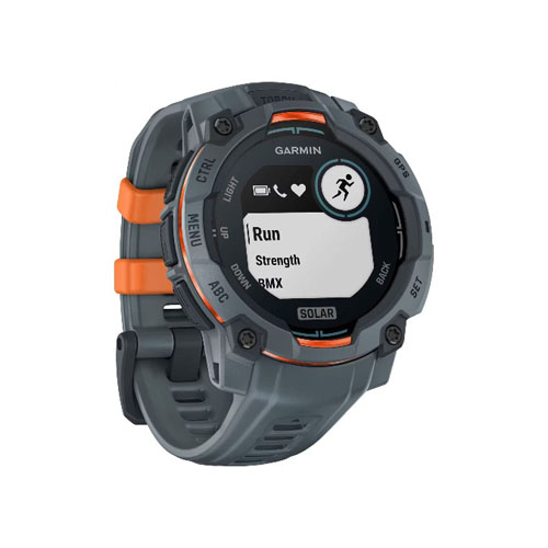 Умные часы Garmin Instinct 3 Solar, 45 мм, Серый