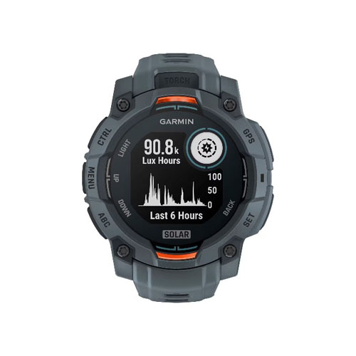 Умные часы Garmin Instinct 3 Solar, 45 мм, Серый