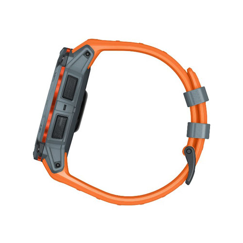 Умные часы Garmin Instinct 3 Solar, 50 мм, Серый/Оранжевый