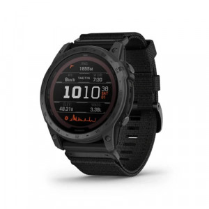 Умные часы Garmin Tactix 7 Pro Ballistics Solar, Черный