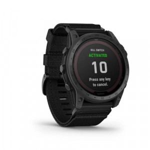 Умные часы Garmin Tactix 7 Pro Ballistics Solar, Черный