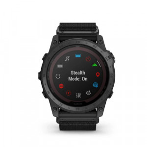Умные часы Garmin Tactix 7 Pro Ballistics Solar, Черный