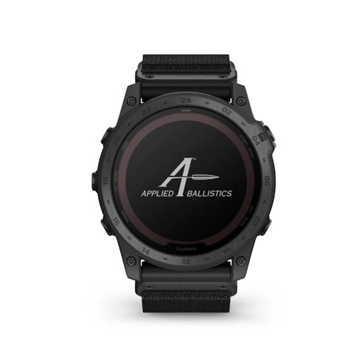 Умные часы Garmin Tactix 7 Pro Ballistics Solar, Черный