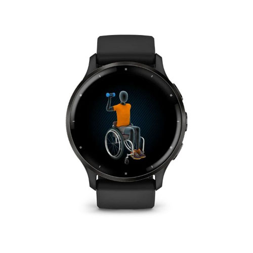 Умные часы Garmin Venu 3, Черный