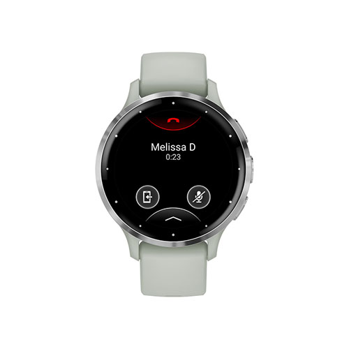 Умные часы Garmin Venu 3S, Серебристый/Серо-зеленый