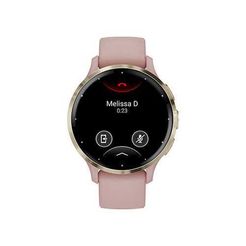 Умные часы Garmin Venu 3S, Золотой/Пыльная роза