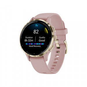 Умные часы Garmin Venu 3S, Золотой/Пыльная роза
