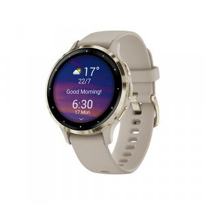 Умные часы Garmin Venu 3S, Золотой/Французский серый