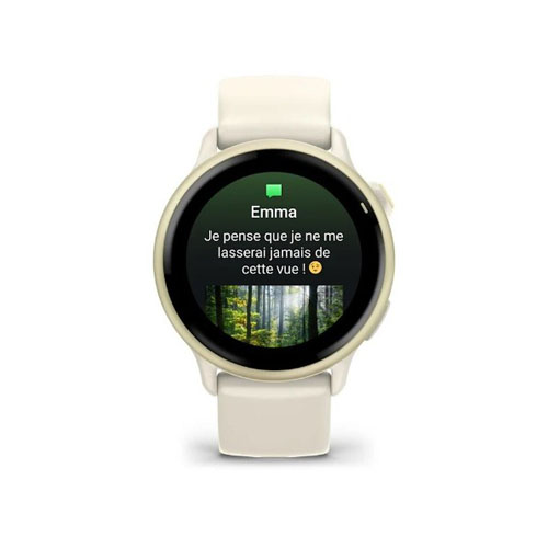 Умные часы Garmin Vivoactive 6, Лунное золото