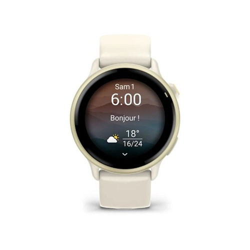 Умные часы Garmin Vivoactive 6, Лунное золото