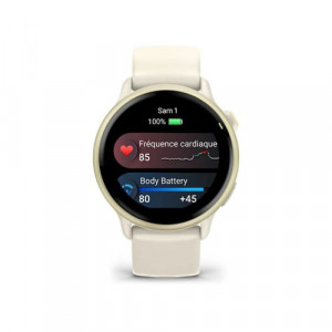 Умные часы Garmin Vivoactive 6, Лунное золото