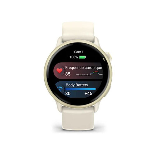 Умные часы Garmin Vivoactive 6, Лунное золото