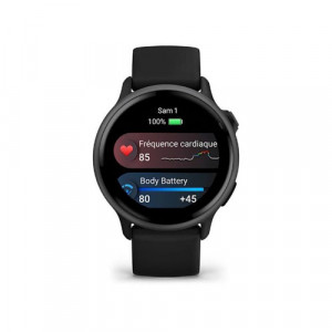 Умные часы Garmin Vivoactive 6, Сланцево-черный