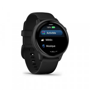 Умные часы Garmin Vivoactive 6, Сланцево-черный