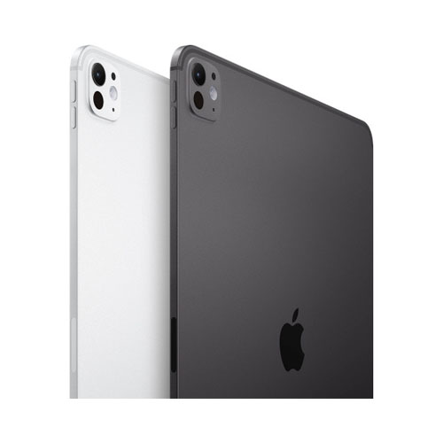 iPad Pro 13 2024 M4, 512 ГБ, Wi-Fi, стандартное стекло, Серебристый