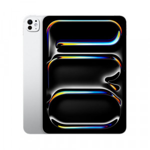 iPad Pro 13 2024 M4, 512 ГБ, Wi-Fi, стандартное стекло, Серебристый