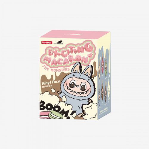 Pop Mart Labubu The Monsters Exciting Macaron Vinyl Face Blind Box