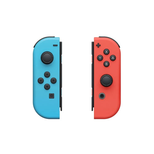 Игровая приставка Nintendo Switch OLED, Голубой/Красный неон