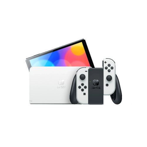 Игровая приставка Nintendo Switch OLED, Белый