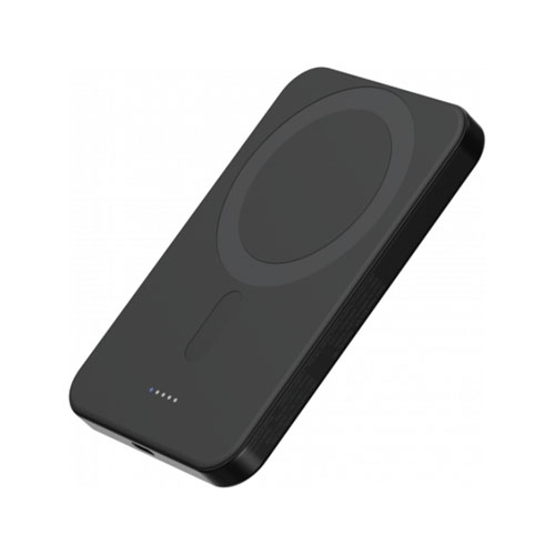 Беспроводное зарядное устройство Pitaka Power Bank Qi2, 5000 mAh, Черный