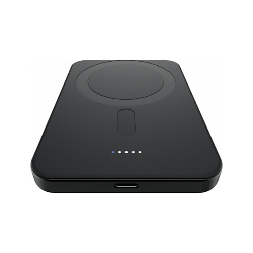 Беспроводное зарядное устройство Pitaka Power Bank Qi2, 5000 mAh, Черный