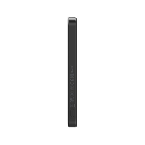 Беспроводное зарядное устройство Pitaka Power Bank Qi2, 5000 mAh, Черный