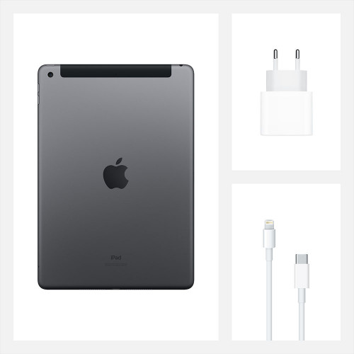 iPad (2021), Wi-Fi + Cellular, 64 ГБ, Серый космос