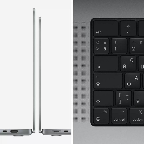 Apple MacBook Pro 16 M1 Pro, 16/1024 ГБ, Серый космос