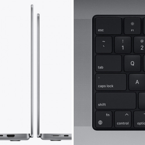 Apple MacBook Pro 16 M1 Pro, 16/1024 ГБ, Серый космос