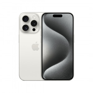 Apple iPhone 15 Pro Max, Dual Sim, 256 ГБ, Титановый Белый
