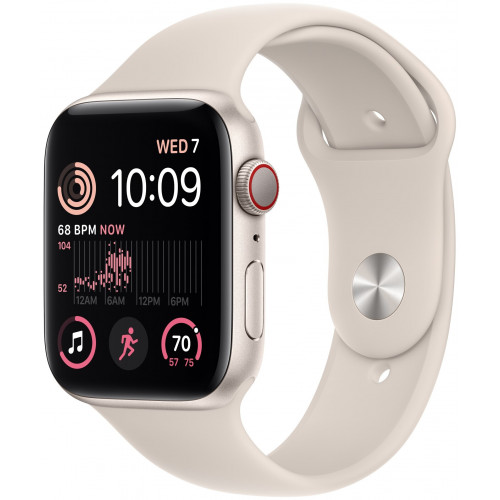 Apple Watch SE 2, 40 мм, Сияющая Звезда, Силикон