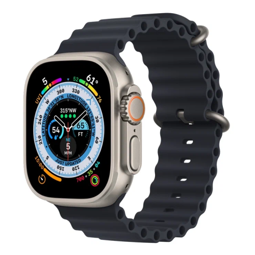 Apple Watch Ultra, 49 мм, Темная ночь Ocean Band