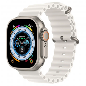 Apple Watch Ultra, 49 мм, Белый Ocean Band