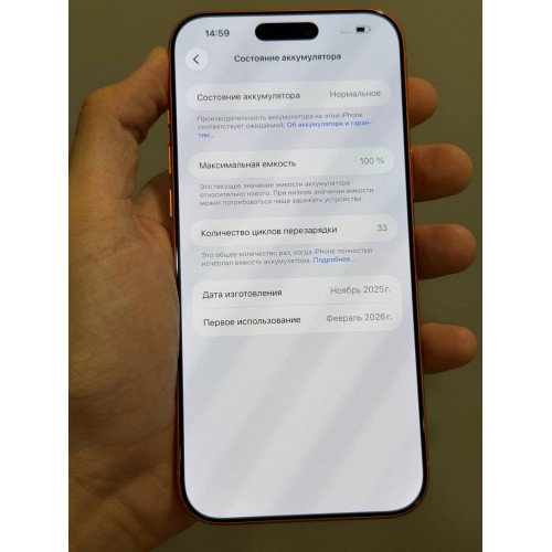 iPhone 17 Pro Max 256ГБ оранжевый sim+esim