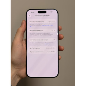 iPhone 17 Pro Max 256гб синий