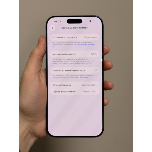 iPhone 17 Pro Max 256гб синий