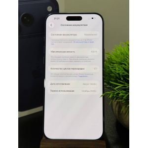 iPhone 17 Pro Max 256гб синий 2Sim
