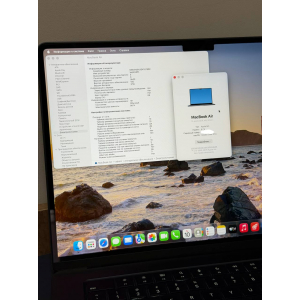 MacBook Air 15 M3 8/256ГБ чёрный