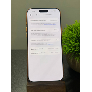 iPhone 17 Pro Max 512ГБ оранжевый sim + eSIM