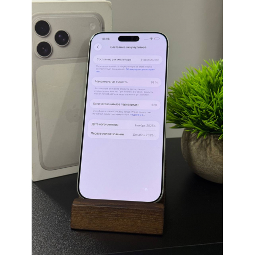Phone 17 Pro Max 256GB  серебристый SIM+eSIM