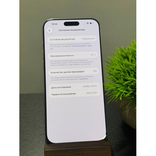 iPhone 16 Pro Max 256ГБ серый