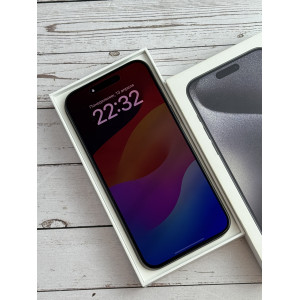 iPhone 15 Pro Max 256 Black Titanium Sim+ESIM