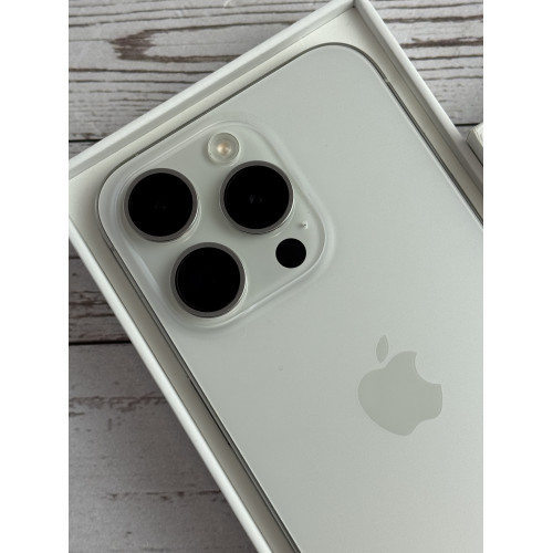 iPhone 15 Pro 128 White Titanium Sim+ESIM
