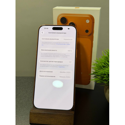 iPhone 17 Pro Max 256гб оранжевый eSim