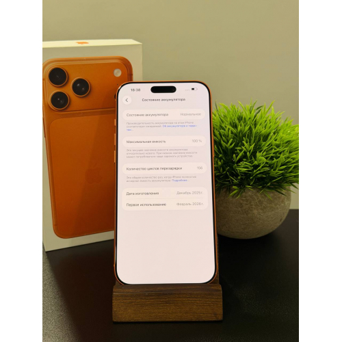 iPhone 17 Pro Max 256гб Оранжевый