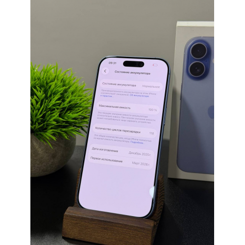 iPhone 17 256гб голубой eSim