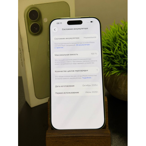 iPhone 17 256 зеленый sim sim