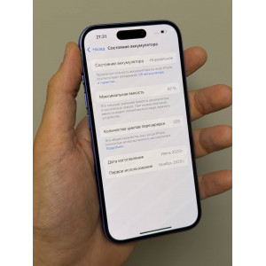 iPhone 16 128гб Синий