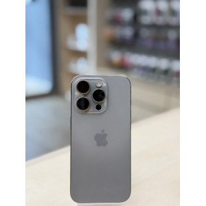 iPhone 15 Pro, Natural Titanium, 256 GB