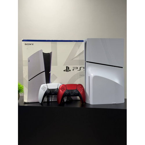 Sony PlayStation 5 Slim Disc 1TB белый